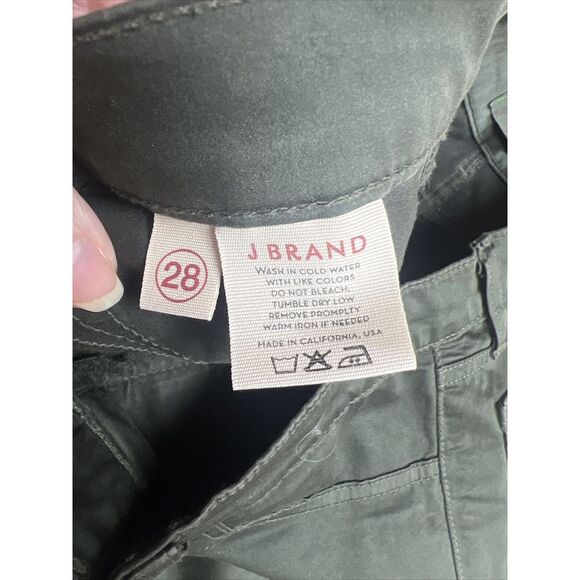 J Brand Leggings West Point Army Green Jeans Women's 28‎ - Picture 5 of 5